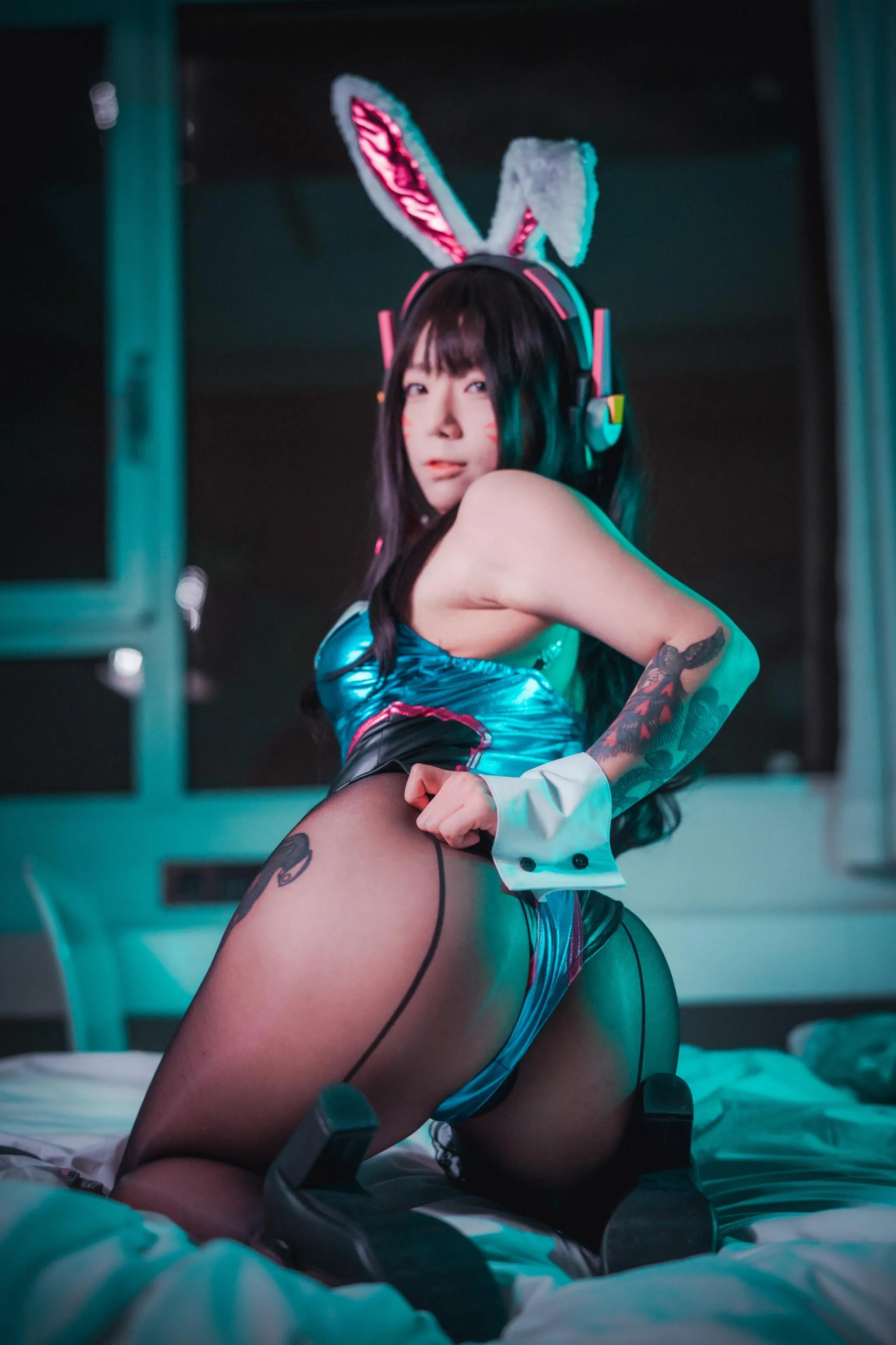 [DJAWA]Maruemon 마루에몽 –  NO.004 D.VA Overwatch Bunny Hop!-BunnyGirl [54P]插图3